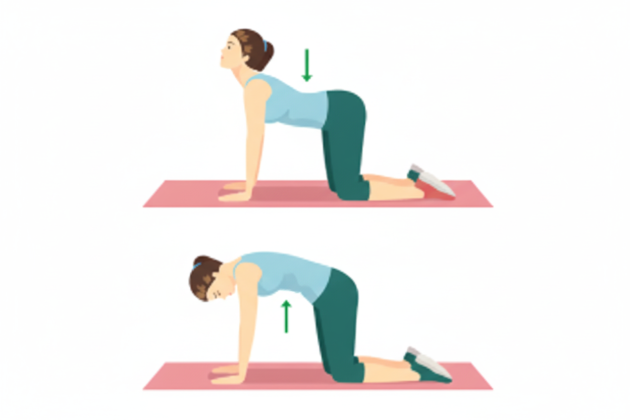 Cat-Cow Pose (Marjaryasana-Bitilasana)