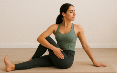 Seated Spinal Twist (Ardha Matsyendrasana)
