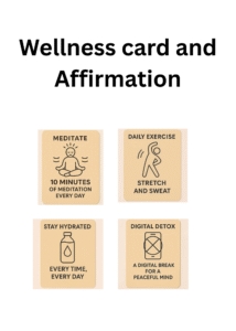 Wellness card