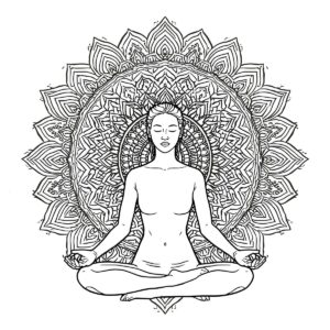 Mindfulness,Meditative State: Focusing on intricate designs like mandalas or pose outlines induces a meditative state, lowering heart rate and blood pressure.Stress & Anxiety Relief: Coloring reduces activity in the amygdala, the brain's "fight-or-flight" center, effectively decreasing cortisol levels and alleviating feelings of stress,The activity encourages mental engagement and helps maintain motor skills, delaying age-related decline,helps kids and adults to calm