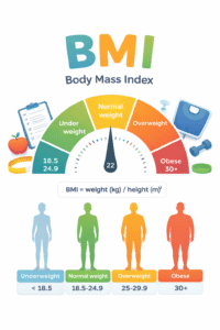 BMI calculator for healthy weight assessment