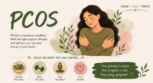 PCOS ,PCOS symptoms,PCOS lifestyle management,PCOS and yoga,Hormonal balance,Women's health,PCOS wellness,Natural PCOS support,PCOS self-care,Healthy living with PCOS,Mindfulness for PCOS