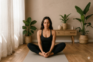 Butterfly pose