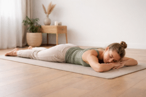 crocodile pose