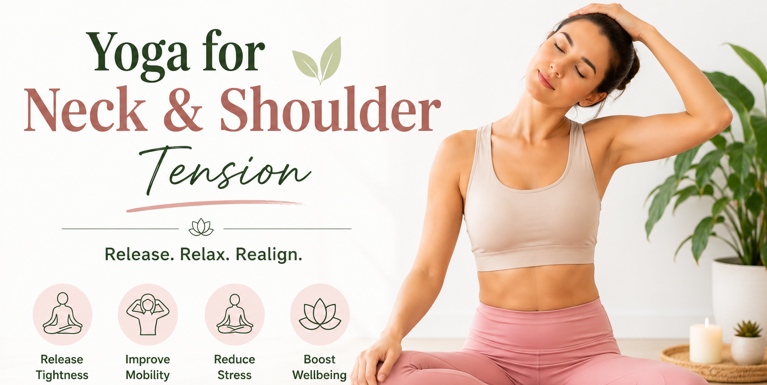 Yoga for Neck and Shoulder Tension: Finding Relief Through Movement and Breath