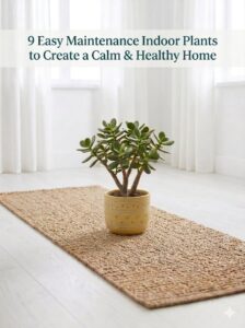 Easy Maintenance Indoor Plants to Create a Calm & Healthy Home Indoor yoga plants,easy plants , wellbeing ,indoor plants, happy,Low-maintenance indoor plants,Natural yoga studio decor,Calming indoor plants